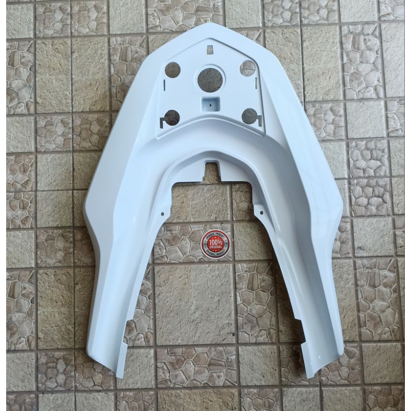 cover grab rail behel belakang pcx 160 putih original