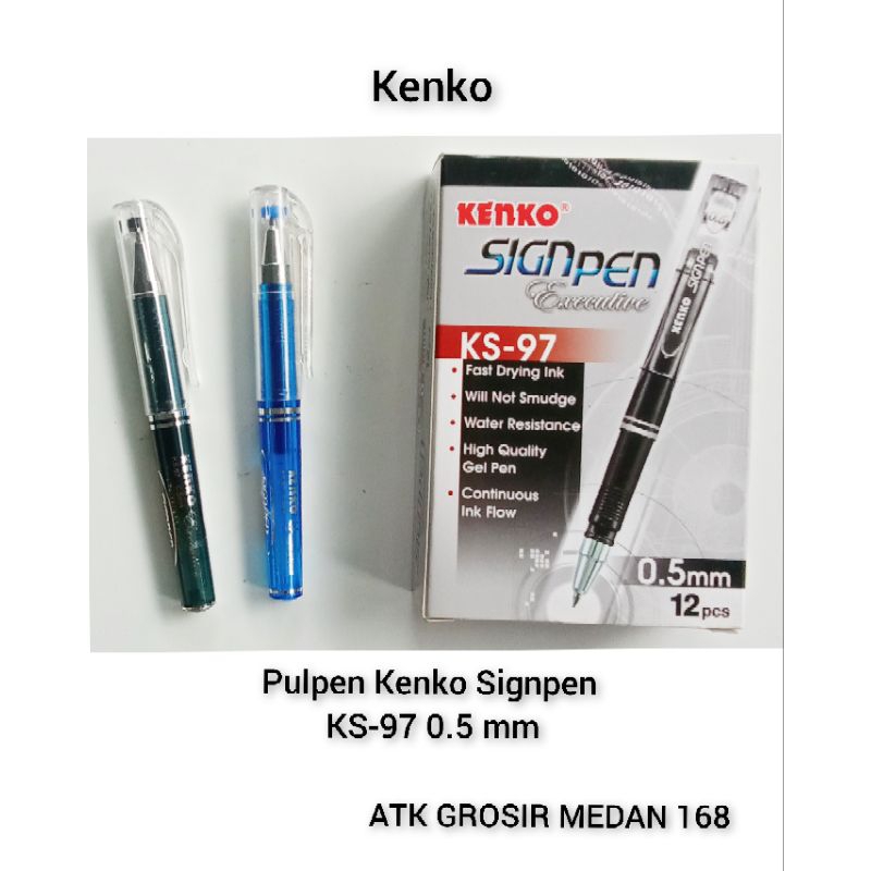 

Pulpen Cair / Gell Kenko SignPen KS-97 0.5 mm / lusin ( 12 pcs )