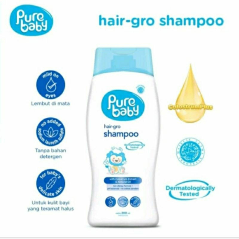 PURE BABY HAIR GRO SHAMPOO 200ML