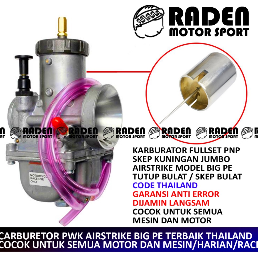 ART L96S COD KARBURATOR AIRSTRIKE MODEL PE 32 34 36 38 4 42 PE BESAR AIR STRIKE KARBU SKEP BULAT JUM