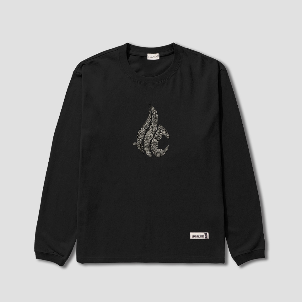 Lucky Light Candy - Java Pattern ( Black / Longsleve)