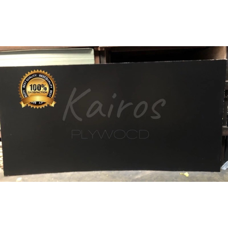 Triplek Melamin Hitam Doff 3mm / Multiplek Melamin Hitam Doff