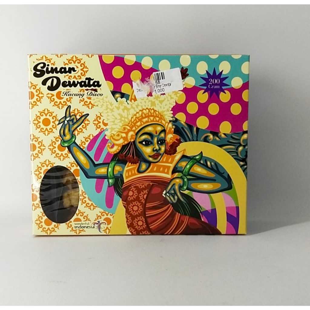 

Kacang Disco Box Sinar Dewata Oleh oleh Khas Bali 200gr