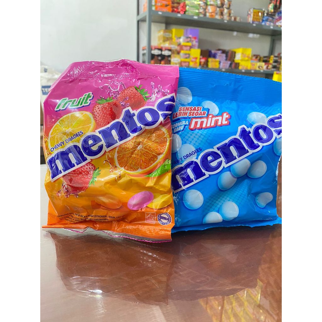 

Permen Mentos Mint / Fruit 135gram