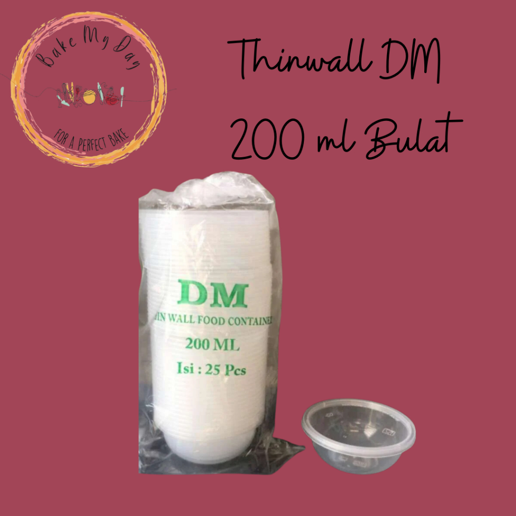 Thinwall DM 200 ml Bulat
