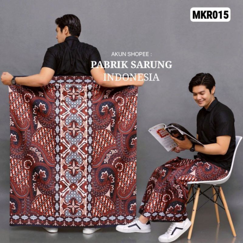 NEW (PABRIK SARUNG) SARUNG BATIK SIDOMUKTI PRIA DEWASA