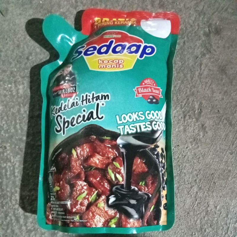 

Sedaap Kecap manis kedelai hitam Special 728g