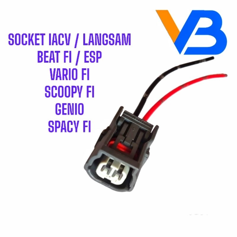 Socket Sensor iacv/ Switc Langsam Beat Fi Vario Fi Scoopy Fi Genio Soket iacv Beat Fi