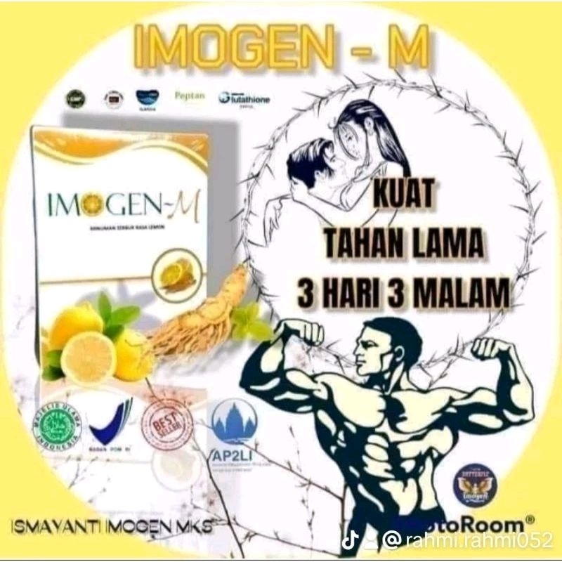IMOGEN M 1 BOX BPOM RI MD 869009181575 ( isi 25 saset)