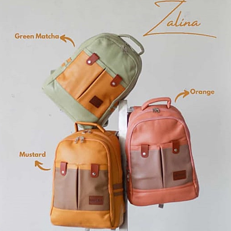 KODE L56X Rumah Warna Tas Ransel Tas Laptop 15 inci Size 3 x 14 x 4 cm Zalina