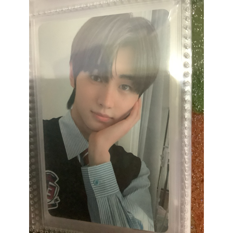 booked photocard pc enhypen sunghoon border hakanai solo jacket soljack biru chibi