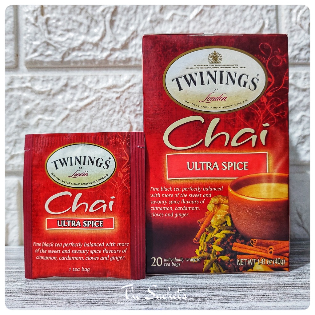 

Twinings Chai Ultra Spice Tea Sachet