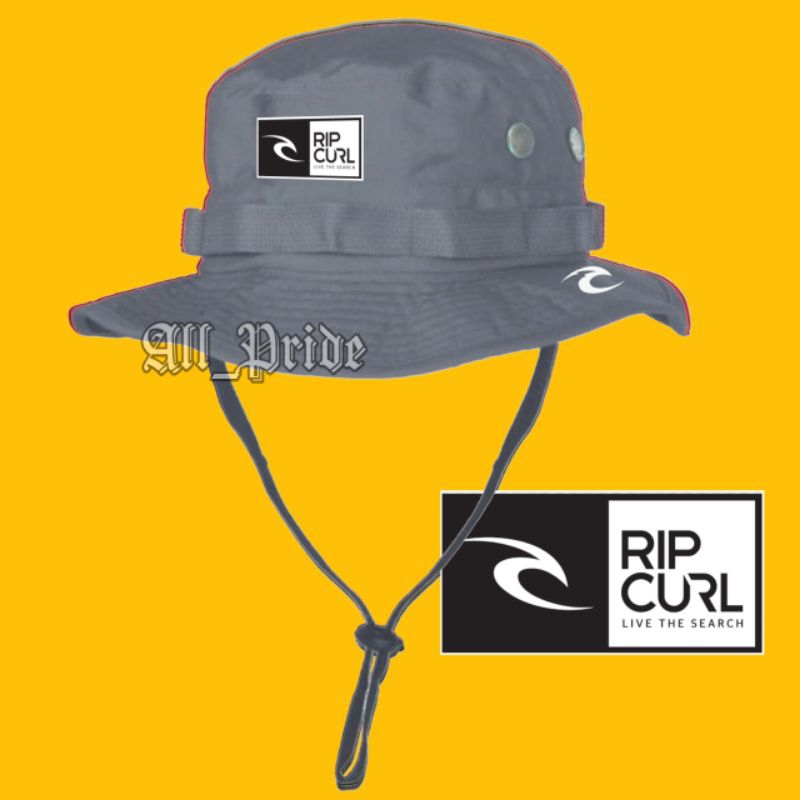 Topi Rimba Ripcurl - Topi Gunung Outdoor Adventure Camping Petualang - Hiking Hat Jungle Hat Pria