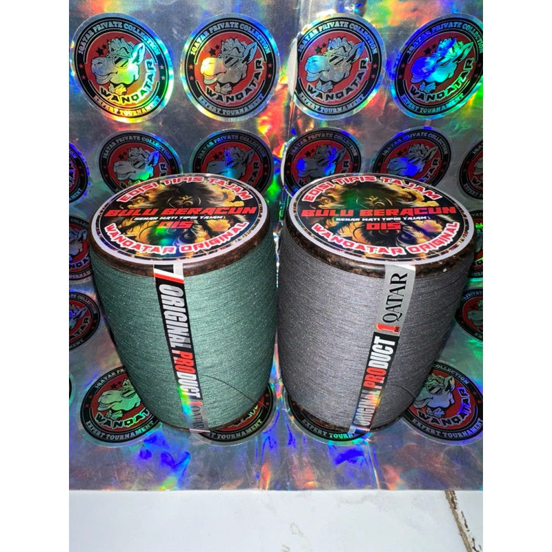 [GELASAN SUPER LANGKA MATOT 015] Gelasan Senar Mati 7000yard MATOT 015 BULU BERACUN EDISI TIPIS TAJA