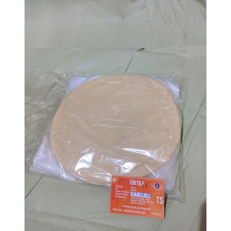 

TROTILA kulit kebab ukuran 23cm 1pack isi 20 lembar fresh