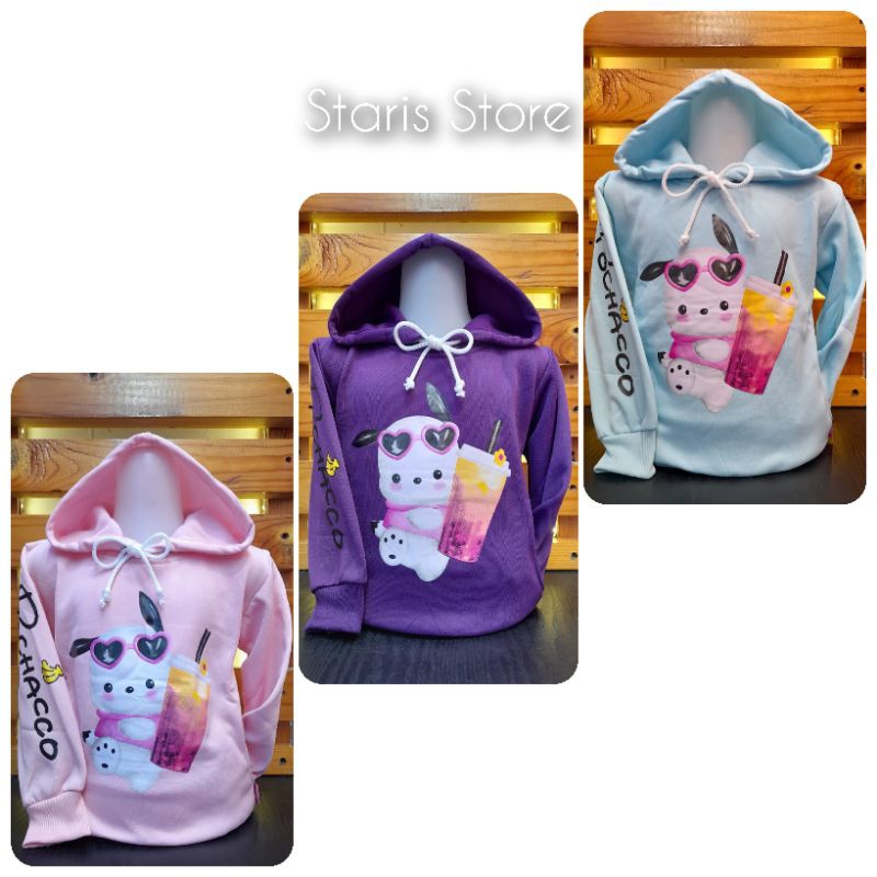 Sweater Anak Perempuan Pochacco/Kids Sweater/Sweater Anak Perempuan/Sweater Anak Perempuan Tebal/Swe
