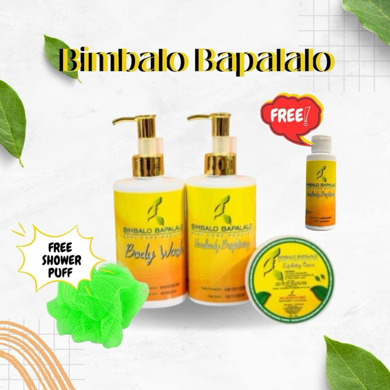 BIMBALO BAPALALO PAKET REGULER/paket pemutih badan