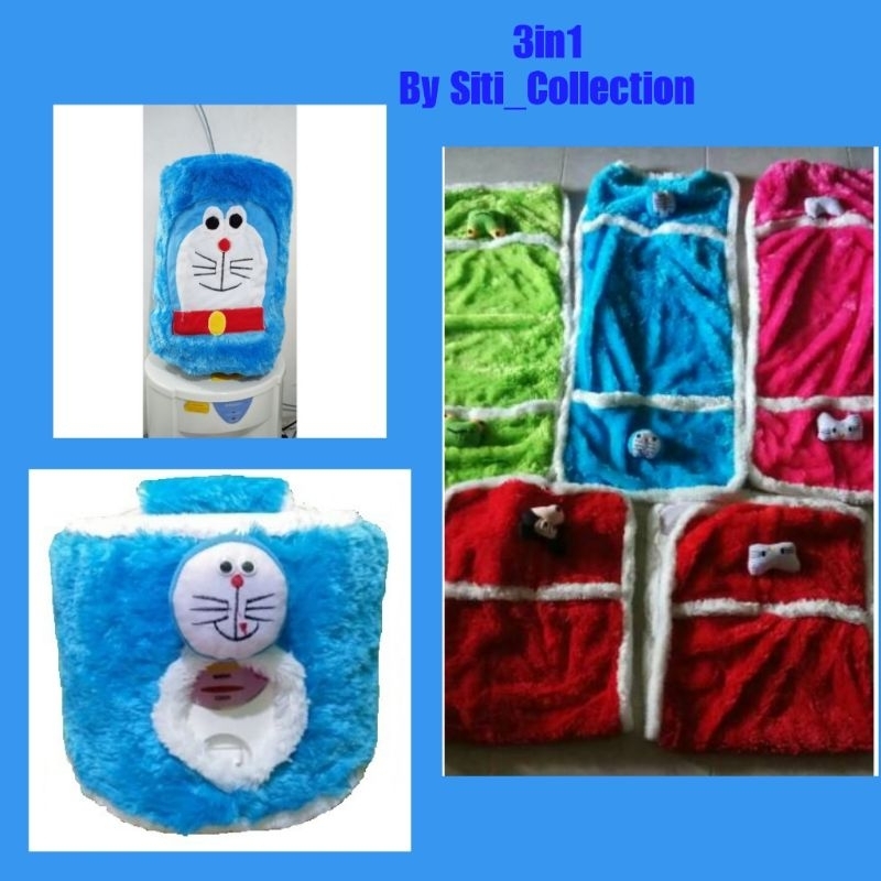 Set 3in1 Sarung Galon Sarung Magicom dan Taplak Kulkas