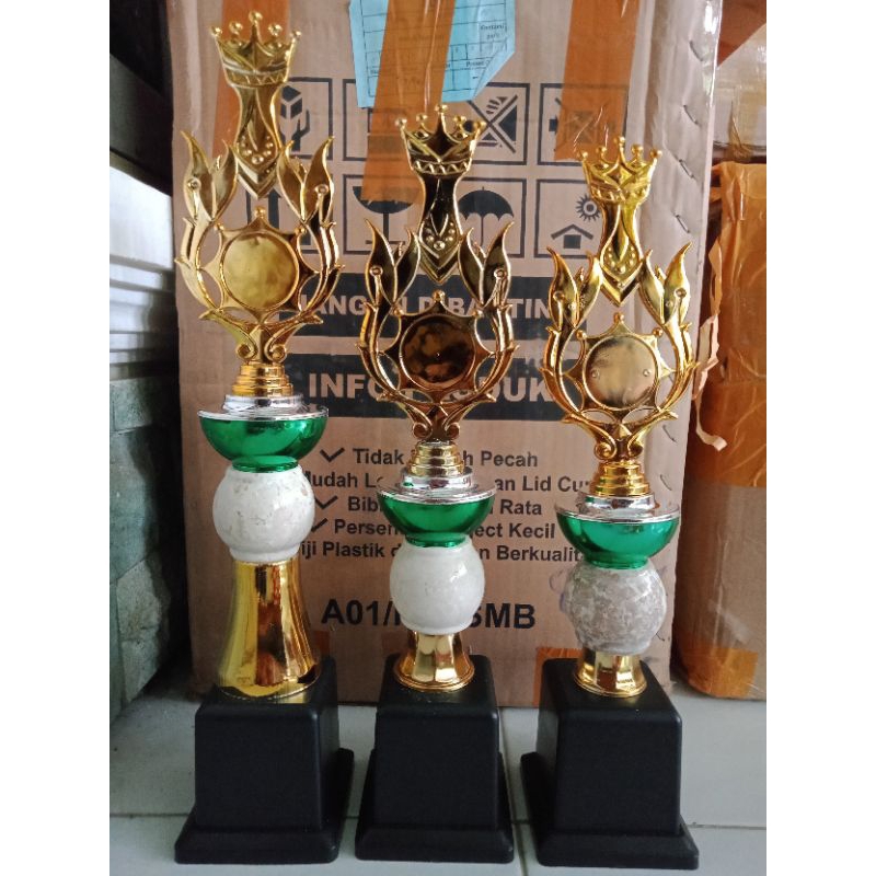 tropi mangkok 1set | tropi onix | tropi batu 1set