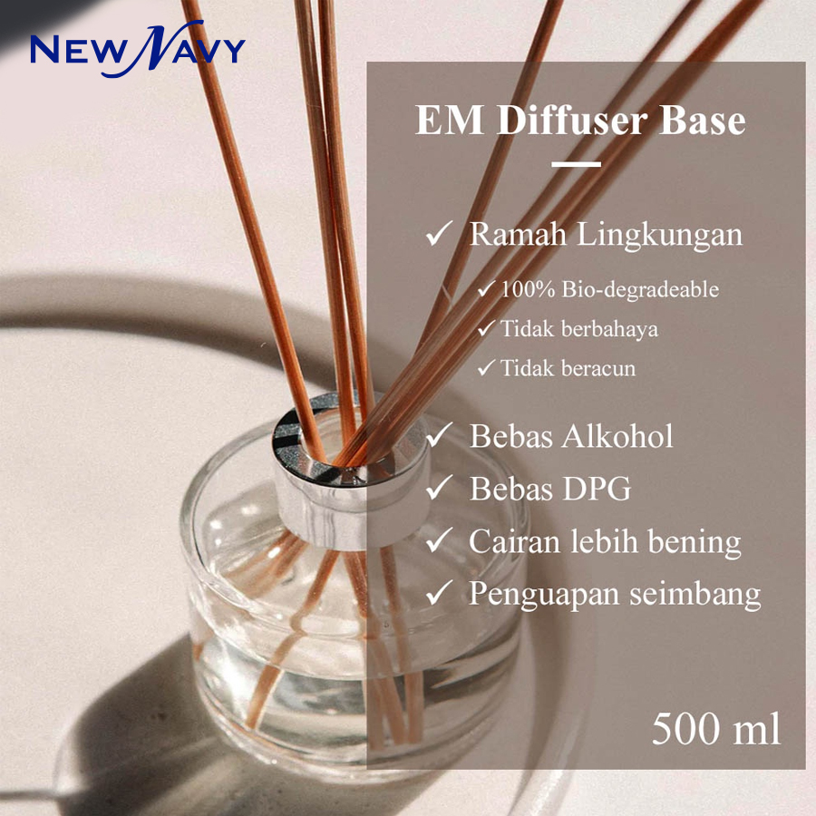 500ml Reed Diffuser Solvent Base Oil Stick Base Pengharum Ruangan Essential Campuran Mix