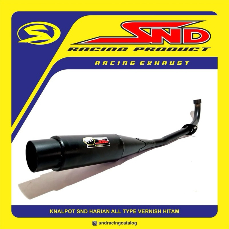 Knalpot Racing Snd Supra Jupiter Kharisma Smash Vega Blade Crypton