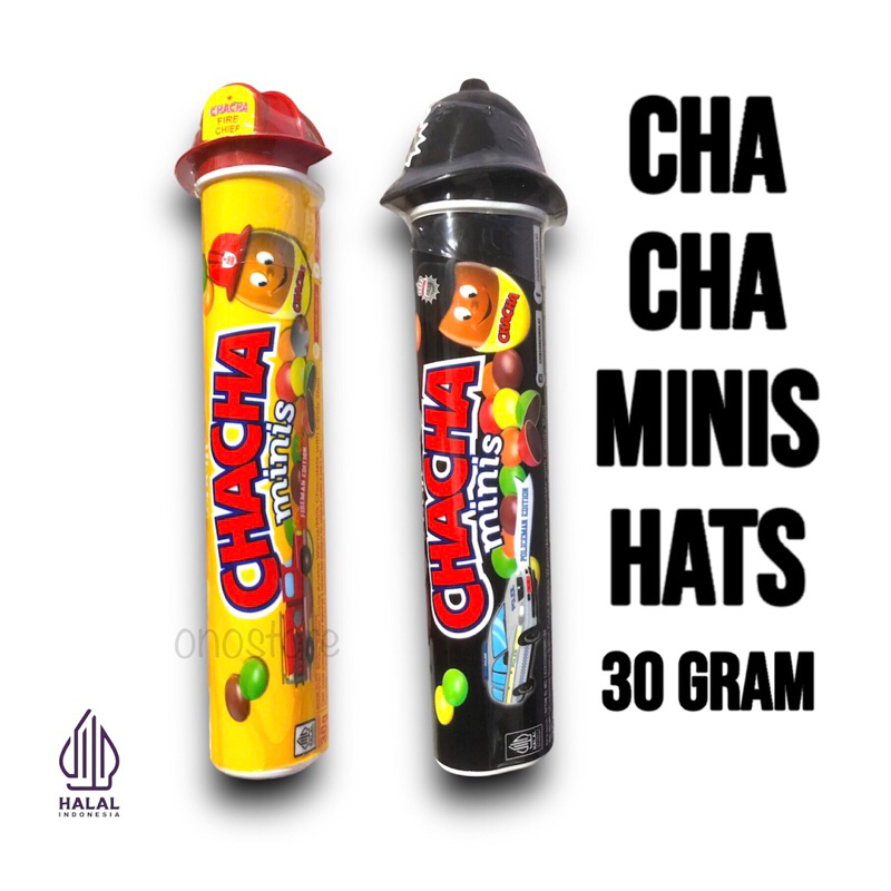 

Cokelat Cha Cha Minis Hats 30 gram