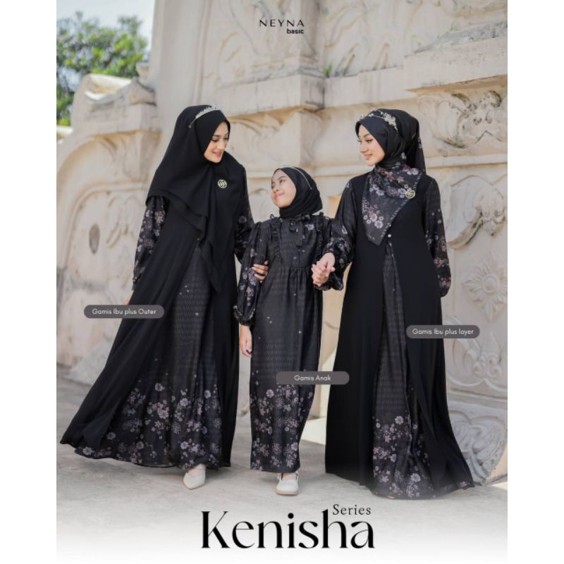 kenisha series by neyna gamis cantik couple