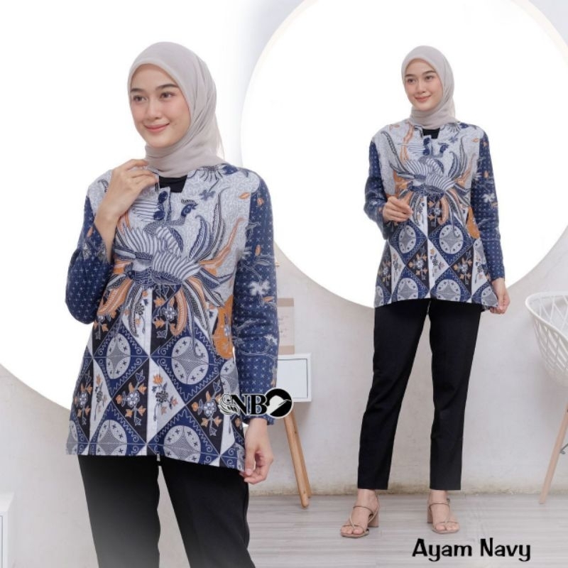 Baju batik wanita modern kekinian terlaris baju batik wanita kerja