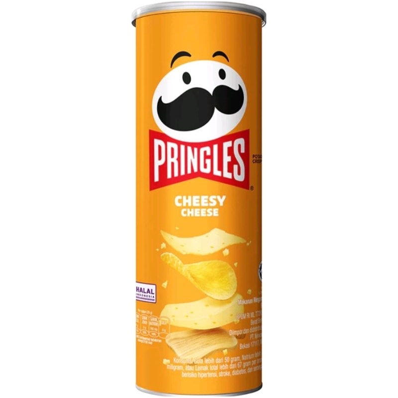 

PRINGLES POTATO CHEESY CHEESE KLG 102 GR