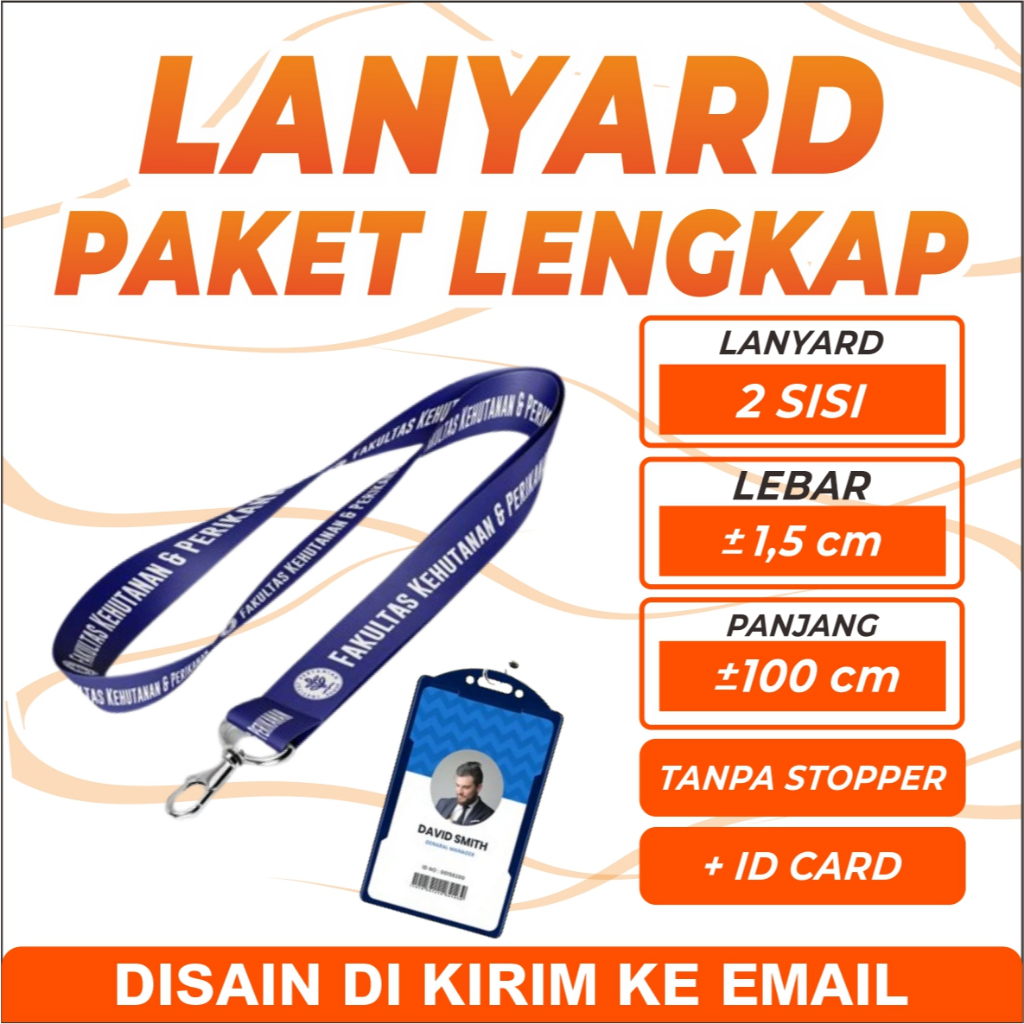 

Termurah Cetak custom ukuran 1,5 cm, tanpa stopper, Tali ID Card Lanyard, pakai ID CARD, Holder, Full Color - tali ID Card untuk karyawan, komunitas, mahasiswa, panitia acara ,untuk tali hp, kunci, vape, dll