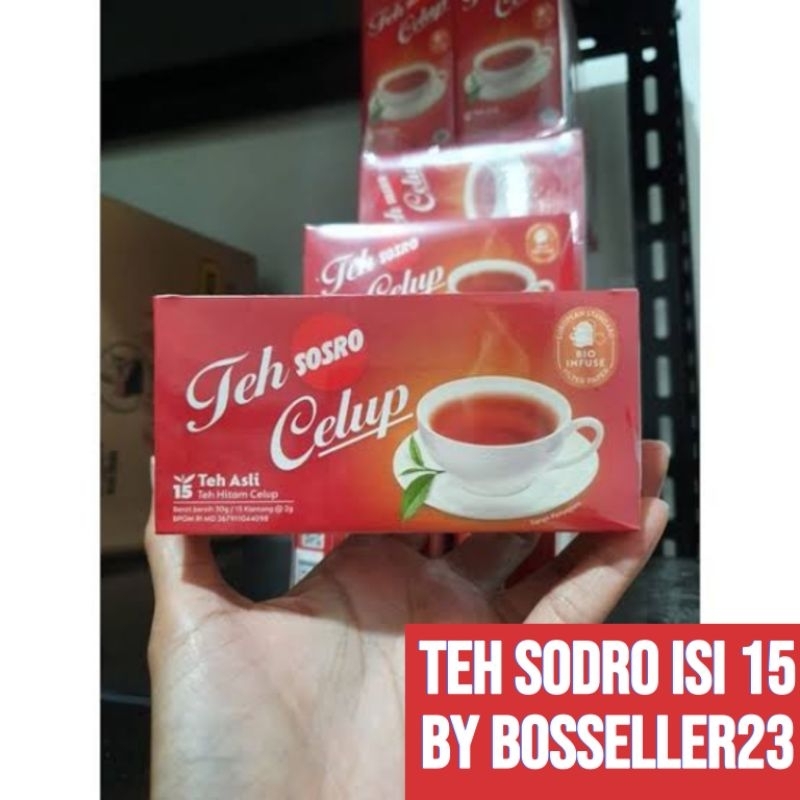 

teh sosro isi 15 celup