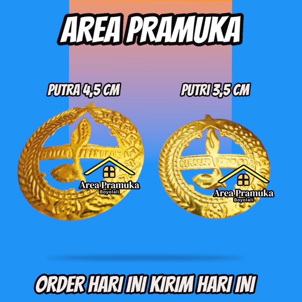 Pin peci pembina Pramuka