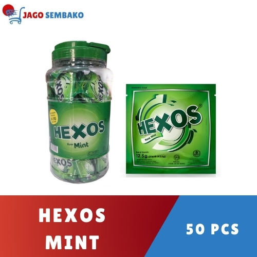 

Permen Hexos Toples isi 50 sachet