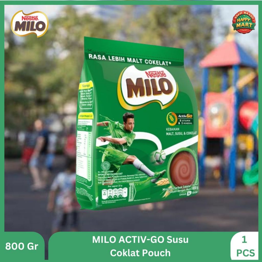 

MILO ACTIV-GO Susu Coklat Pouch 800 gr