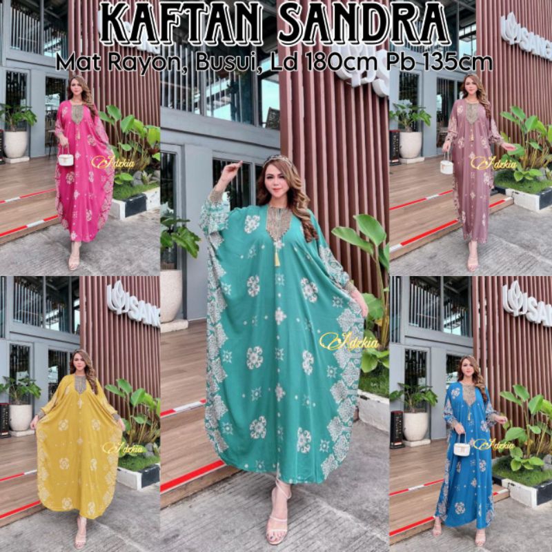 KAFTAN RENDA SULTAN LD 180 (MUAT BB 60-180KG)  - KAFTAN MURAH - KAFTAN RAYON - KAFTAN BUSUI - KAFTAN