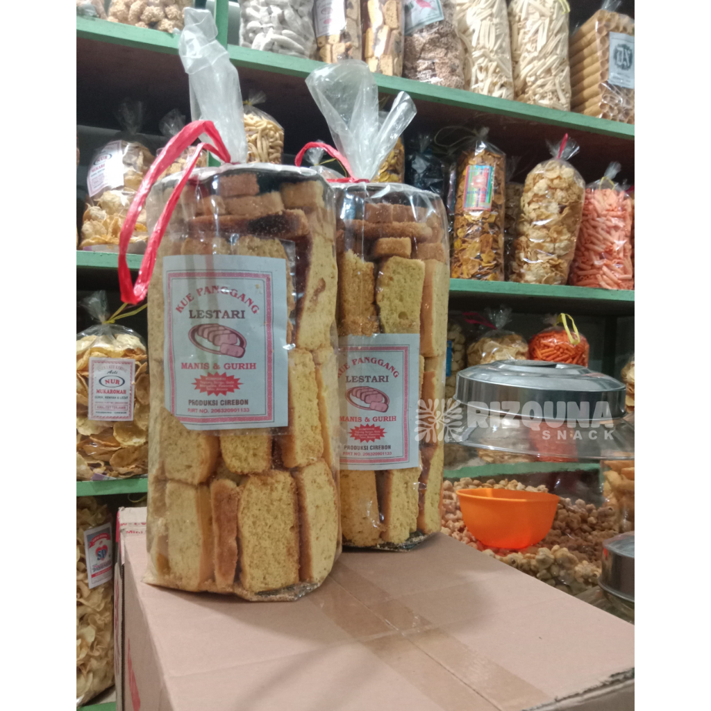 

BOLU PANGGANG LESTARI 1KG KUE KERING/BOLU GARING MANIS CARAMEL