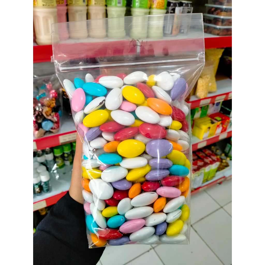 

coklat turkY/wrna/warni /kemasan 1kg /