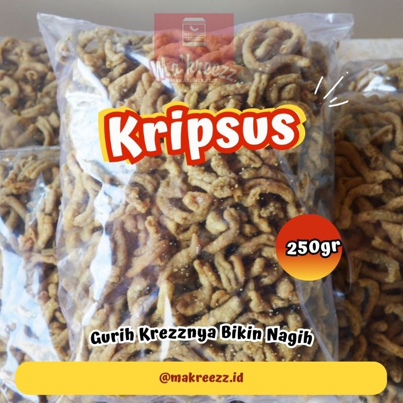

Kripsus Ayam Murah Enak Gurih Renyah 250gram