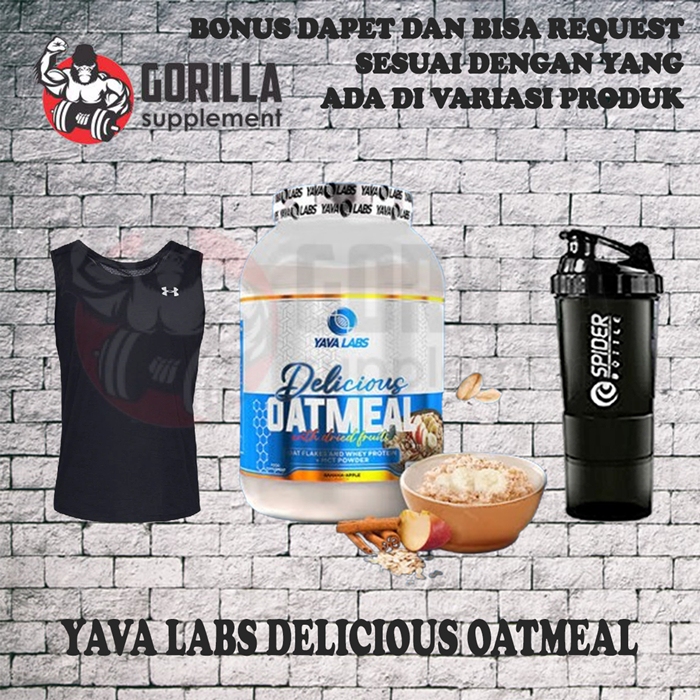 

YAVA LABS Delicious Oatmeal 3kg 6.6 Lbs Meal Replacement YABALABS