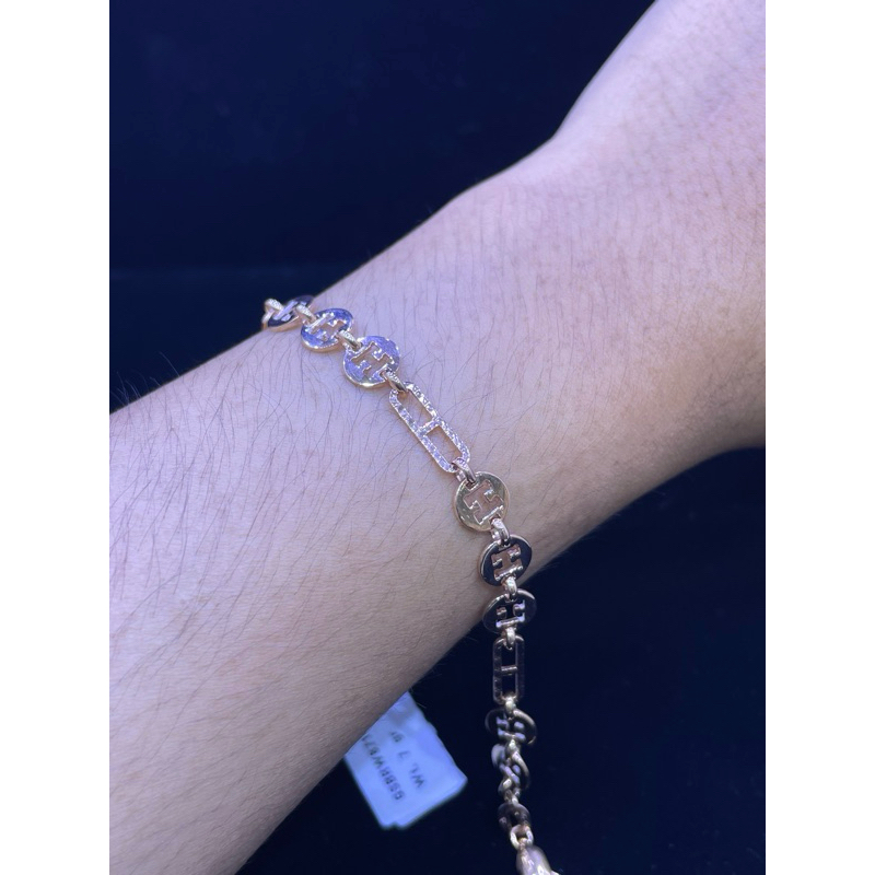 gelang fashion emas 750%/17k