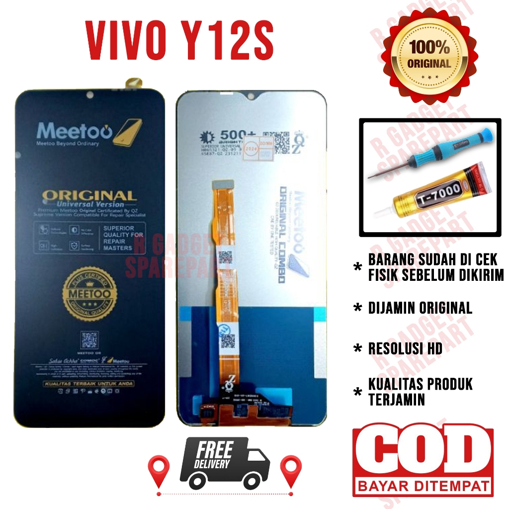 Lcd Vivo Y12S Original OEM Quality Lcd Touchscreen Vivo Y12S Fullset