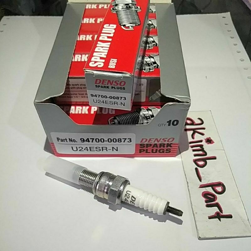 Busi spark plug Vixion old new vixion Denso Original yamaha Genuin Part"