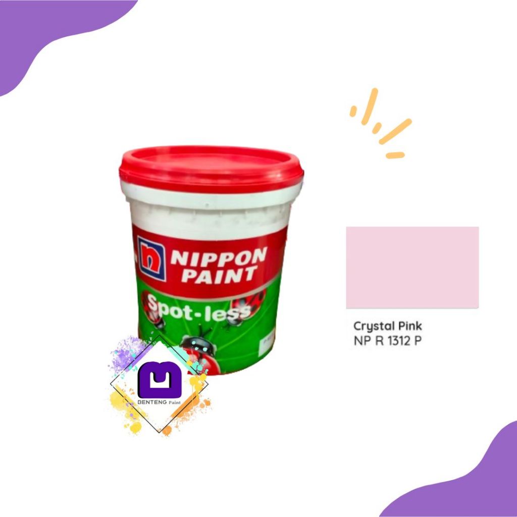 1322 NIPPON PAINT SPOTLESS PAIL CRYSTAL PINK 1322