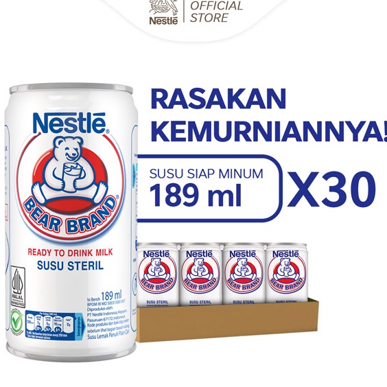 

Harga Oke BEAR BRAND Susu Kaleng Susu Beruang Susu Steril 189ml x 3 pcs