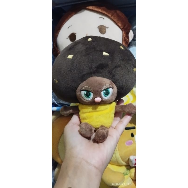 Bread Barbershop Boneka Choco Mr.Bread Boneka Coklat Cewek