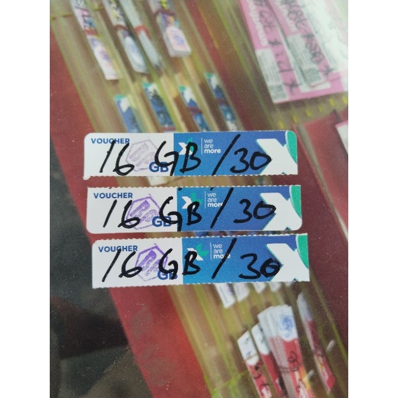 VOUCHER XL 16 GB (1 Bulan)