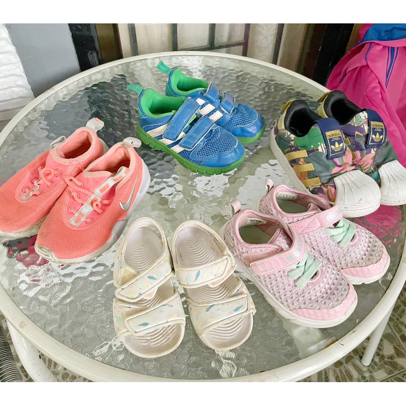 preloved sepatu anak adidas, sepatu skechers, preloved sendal anak adidas