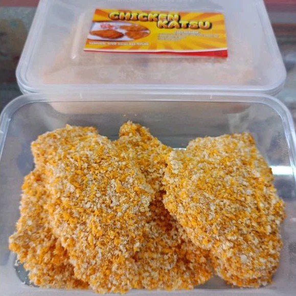 

Chicken Katsu Enak / Ayam Katsu Frozen / Chicken Slice Katsu 5 Potong