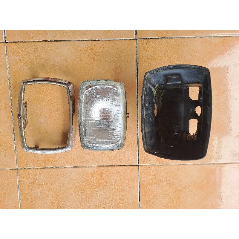 33210-GF6-003 Reflektor Lampu Depan Honda Win 100 Win100 Tahun Tua Original