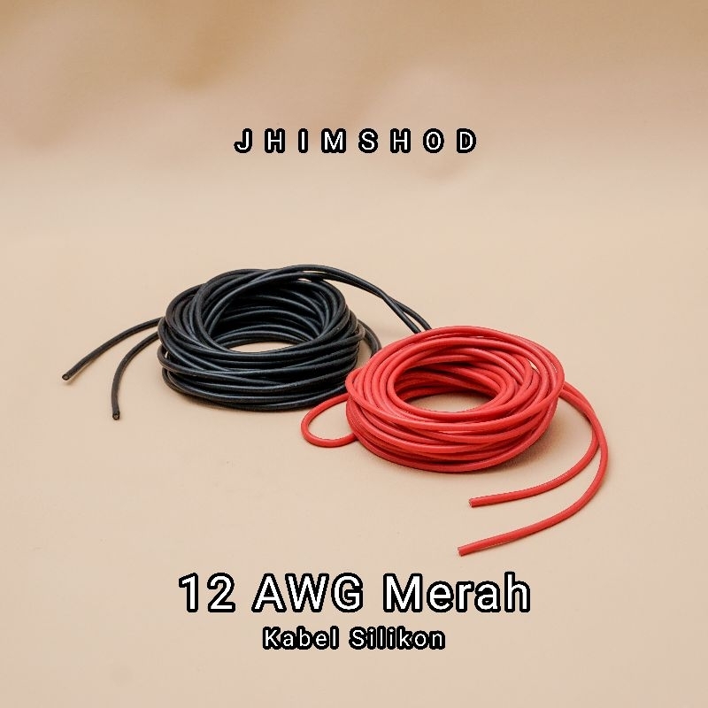Kabel Silicone 12 AWG